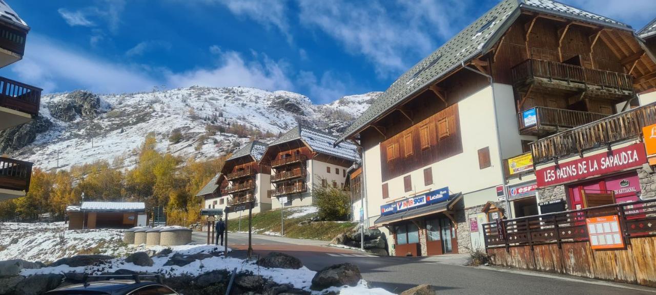 Agréable appartement de 6 pers au pieds des pistes ,wifi gratuit à Saint-Sorlin-d'Arves labelise 3 étoiles au gîte de France Exterior foto