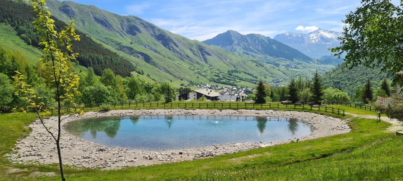 Agréable appartement de 6 pers au pieds des pistes ,wifi gratuit à Saint-Sorlin-d'Arves labelise 3 étoiles au gîte de France Exterior foto